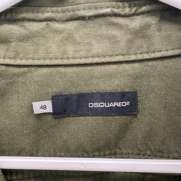 Men's Dsquared patch shirt - Picture 2 of 6